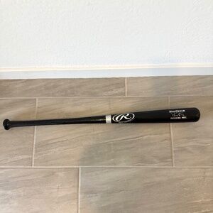 Autographed Barry Bonds Rawlings Big Stick Black Bat Professional Model W/COA